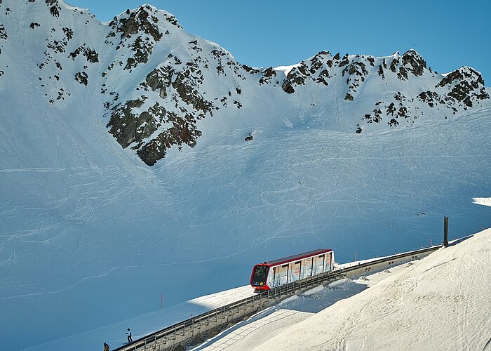 Bergbahn in Davos