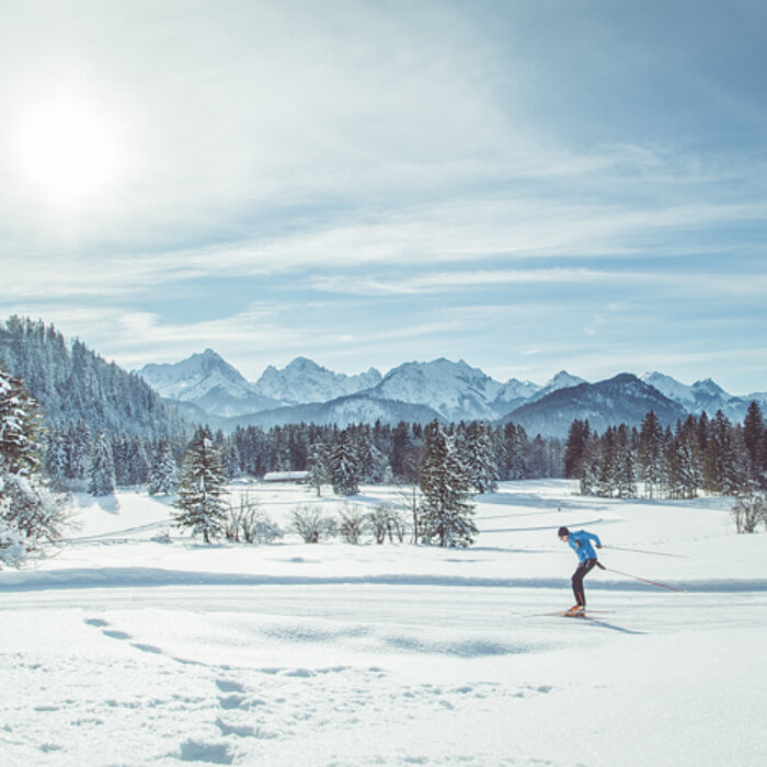 AMERON Neuschwanstein Alpsee Resort & Spa Winter Langlauf Thema